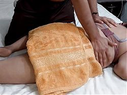 Massage and Sex with Indian Aunty 